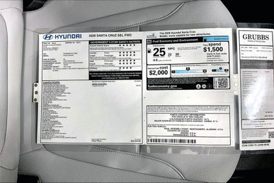 2026 Hyundai Santa Cruz SEL