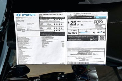 2026 Hyundai Santa Cruz SEL
