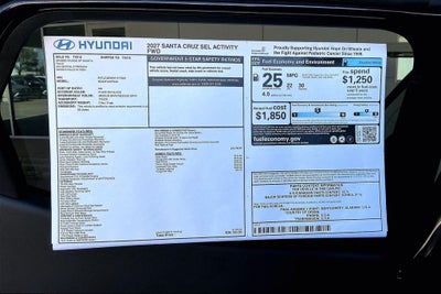 2027 Hyundai Santa Cruz SEL