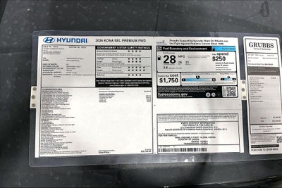 2026 Hyundai Kona SEL Premium