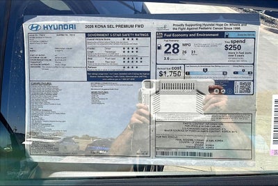 2026 Hyundai Kona SEL Premium