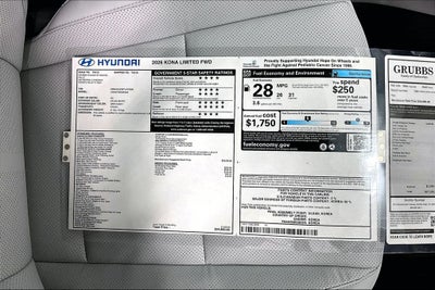 2026 Hyundai Kona Limited