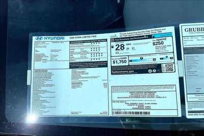 2026 Hyundai Kona Limited