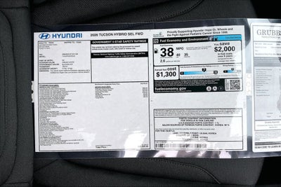 2026 Hyundai Tucson Hybrid SEL