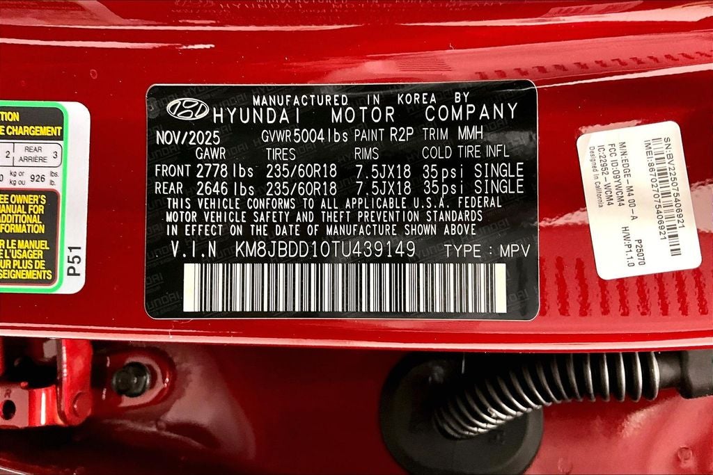 2026 Hyundai Tucson Hybrid SEL