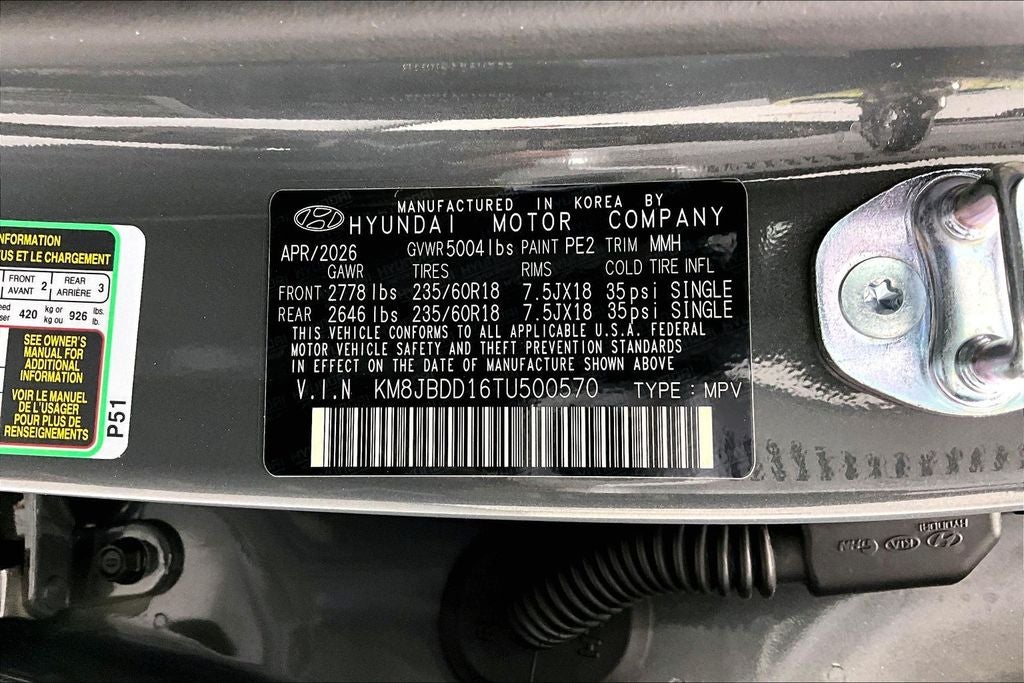 2026 Hyundai Tucson Hybrid SEL