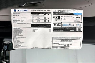 2026 Hyundai Tucson Hybrid SEL