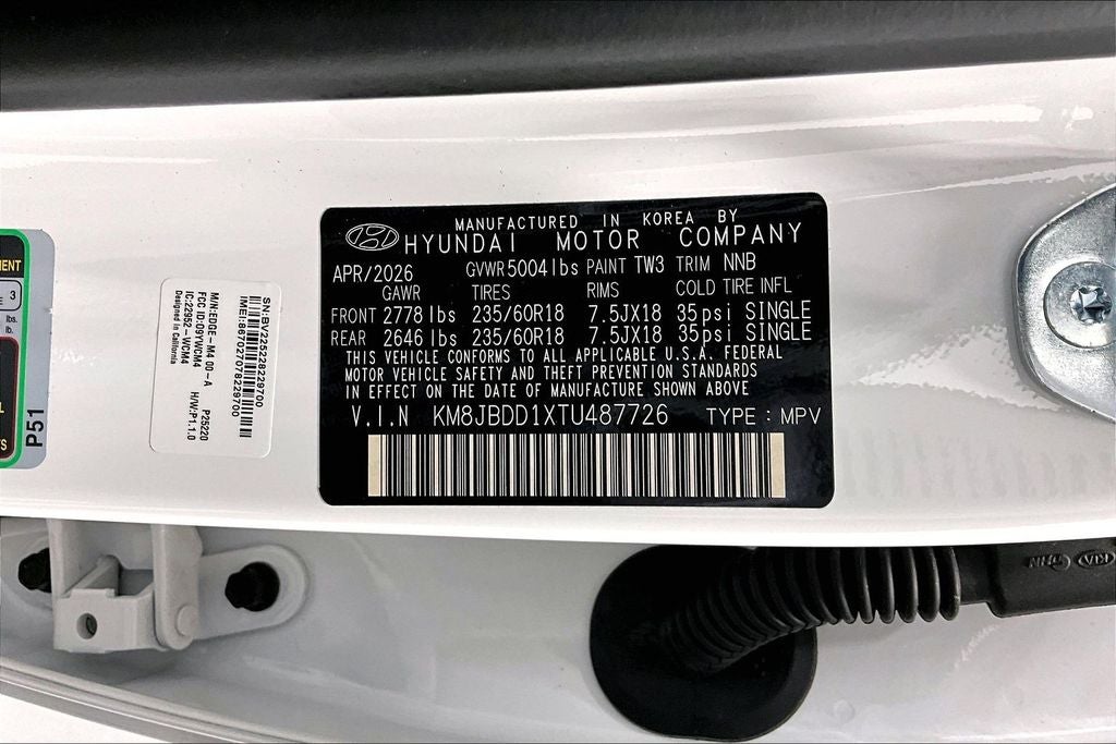 2026 Hyundai Tucson Hybrid SEL