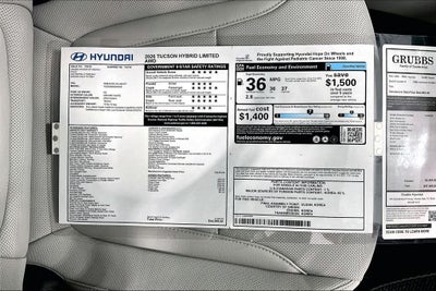 2026 Hyundai Tucson Hybrid Limited