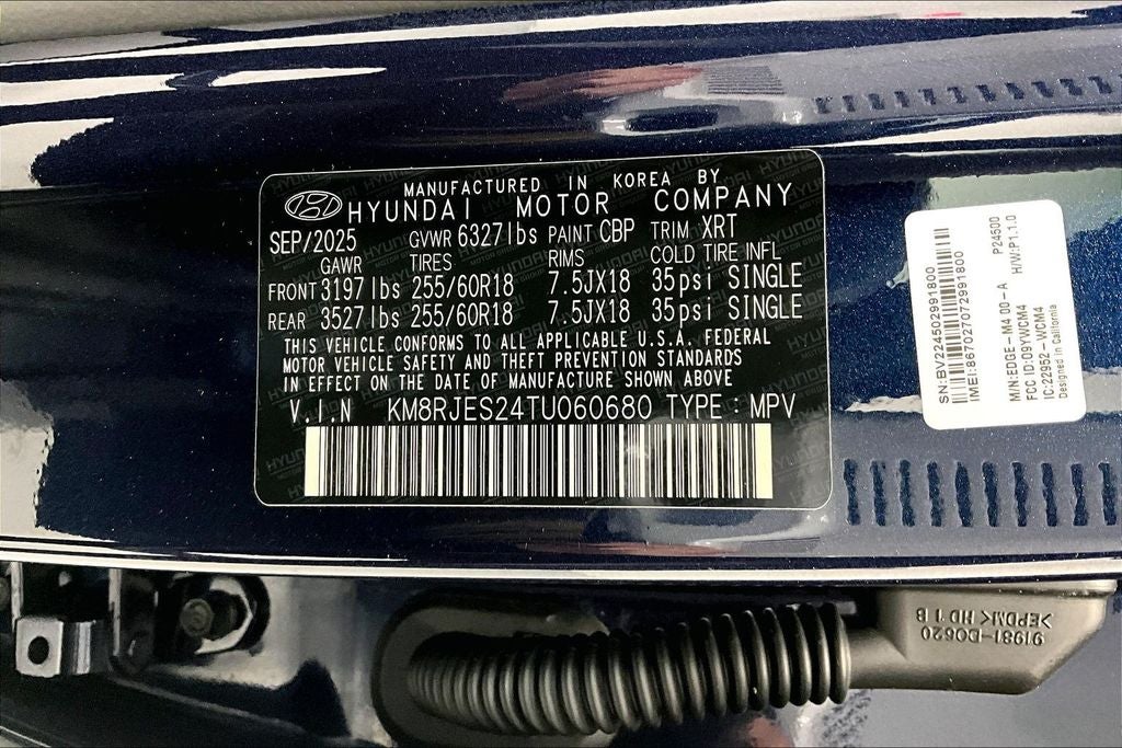 2026 Hyundai Palisade XRT Pro