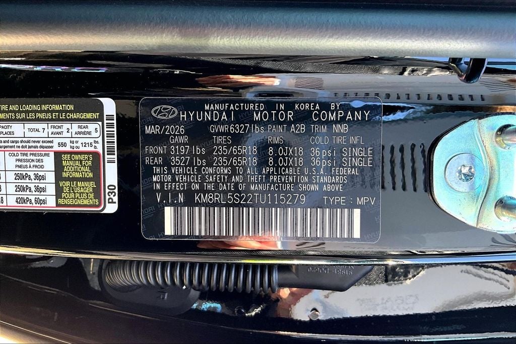2026 Hyundai Palisade SEL 7 Passenger