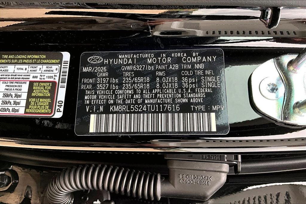 2026 Hyundai Palisade SEL 8 Passenger