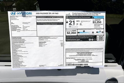 2026 Hyundai Palisade SEL 8 Passenger