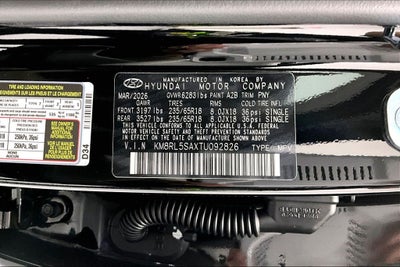 2026 Hyundai Palisade Hybrid Blue SEL 7 Passenger