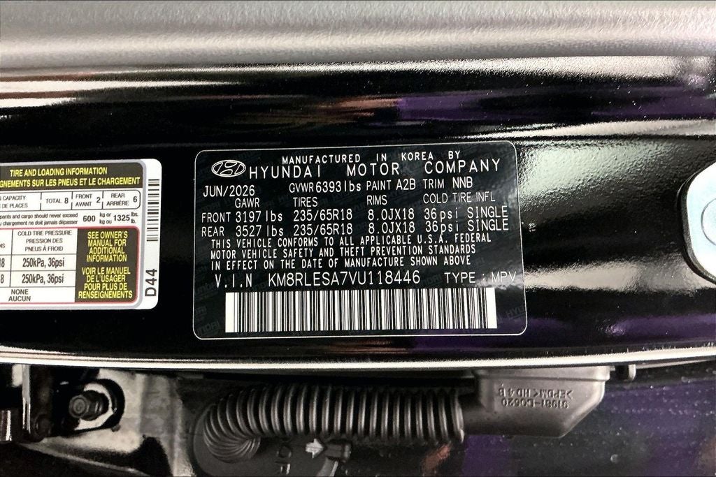 2027 Hyundai Palisade Hybrid SEL 8 Passenger