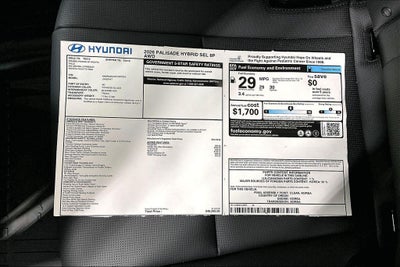 2026 Hyundai Palisade Hybrid SEL 8 Passenger