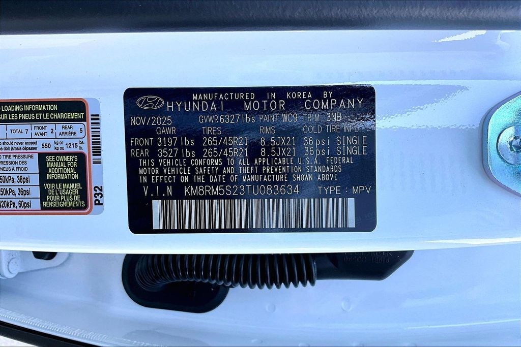 2026 Hyundai Palisade Calligraphy