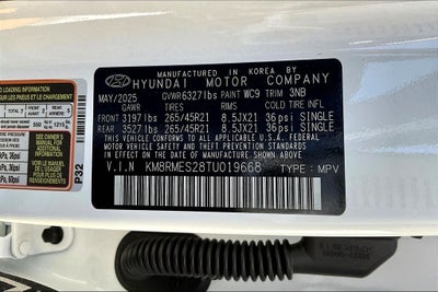 2026 Hyundai Palisade Calligraphy