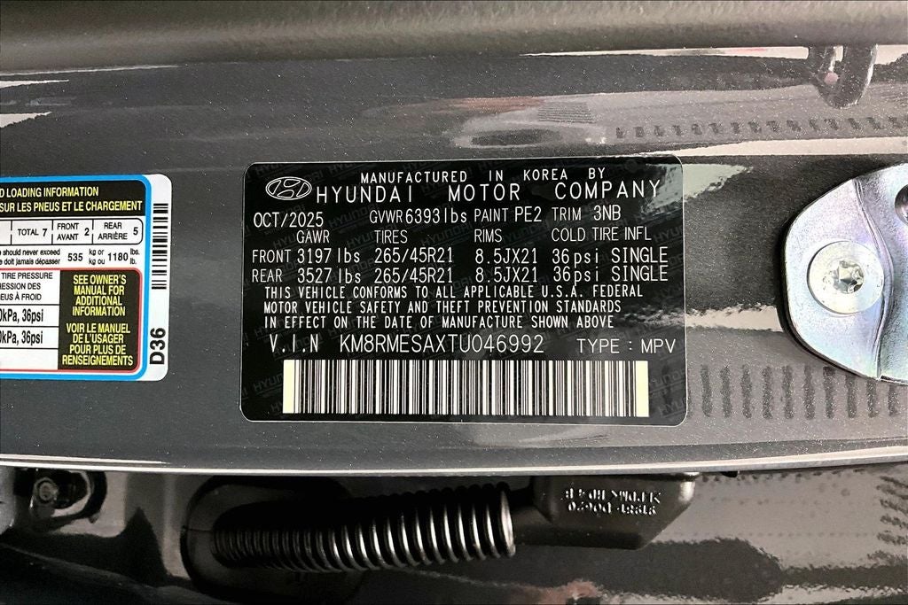 2026 Hyundai Palisade Hybrid Calligraphy