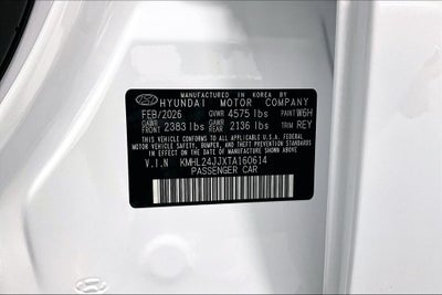 2026 Hyundai Sonata Hybrid Blue