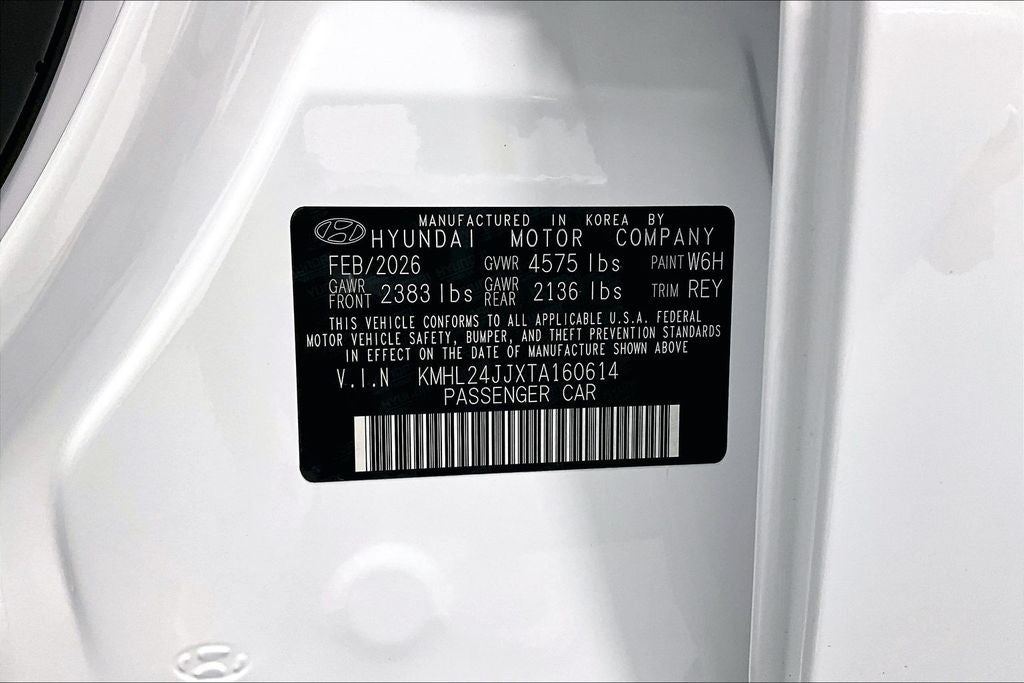 2026 Hyundai Sonata Hybrid Blue