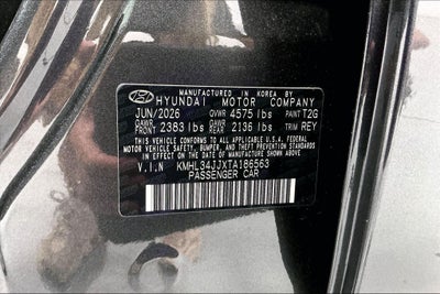 2026 Hyundai Sonata Hybrid SEL