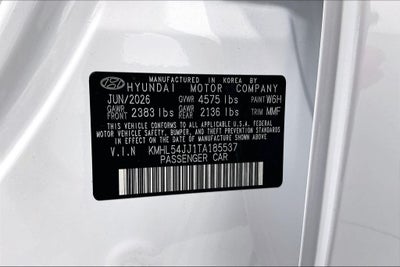 2026 Hyundai Sonata Hybrid Limited