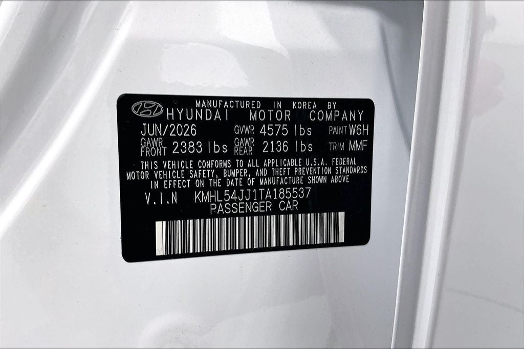 2026 Hyundai Sonata Hybrid Limited