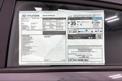 2026 Hyundai Elantra SE
