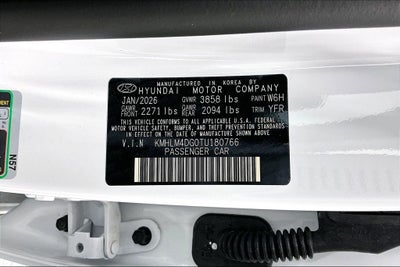 2026 Hyundai Elantra SEL Sport