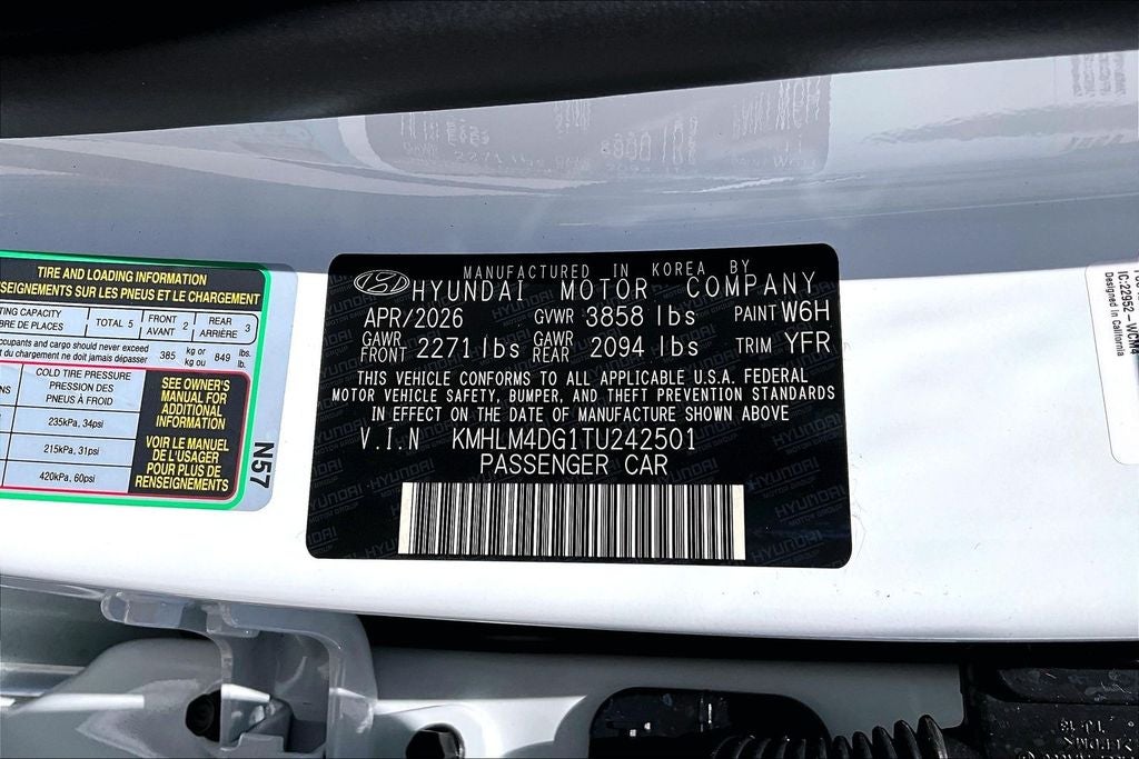 2026 Hyundai Elantra SEL Sport