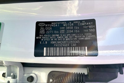 2026 Hyundai Elantra SEL Sport