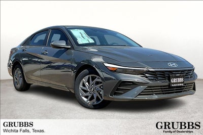 2025 Hyundai Elantra Hybrid Blue