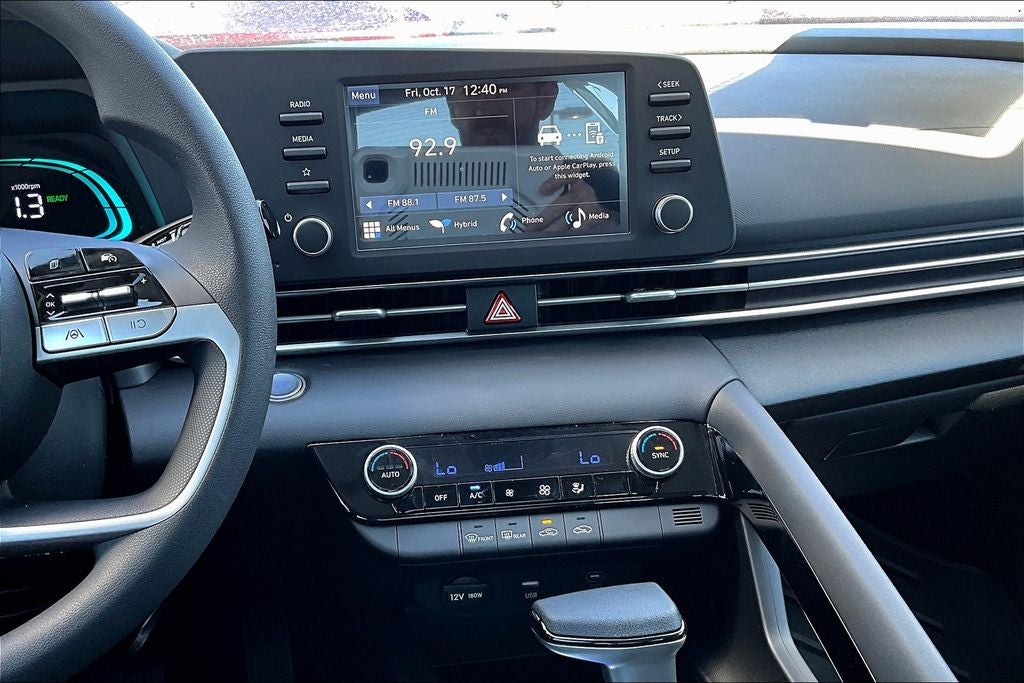 2025 Hyundai Elantra Hybrid Blue