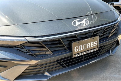 2025 Hyundai Elantra Hybrid Blue