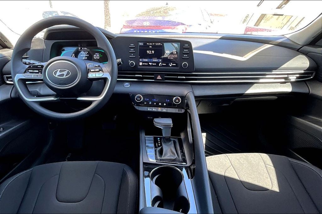 2025 Hyundai Elantra Hybrid Blue