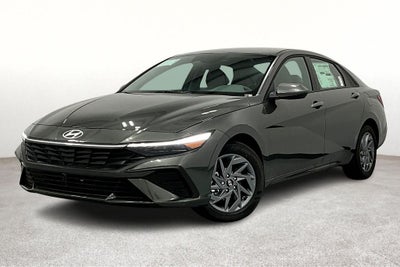 2026 Hyundai Elantra Hybrid Blue