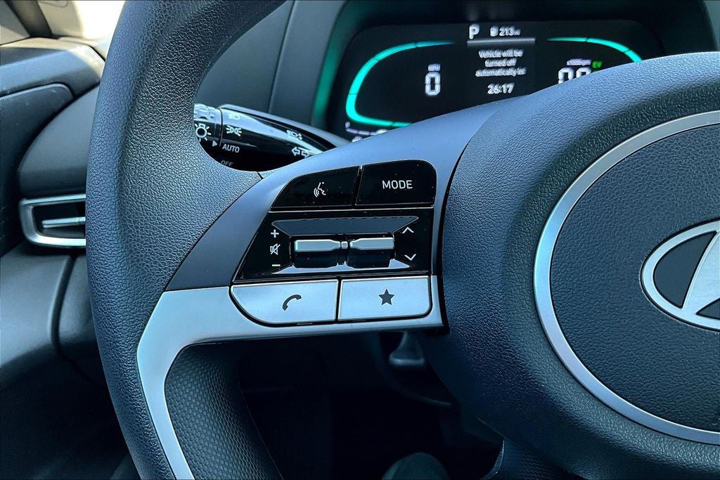 2025 Hyundai Elantra Hybrid Blue