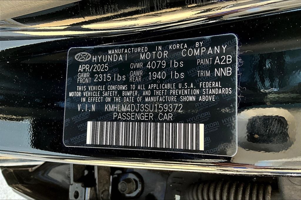 2025 Hyundai Elantra Hybrid Blue