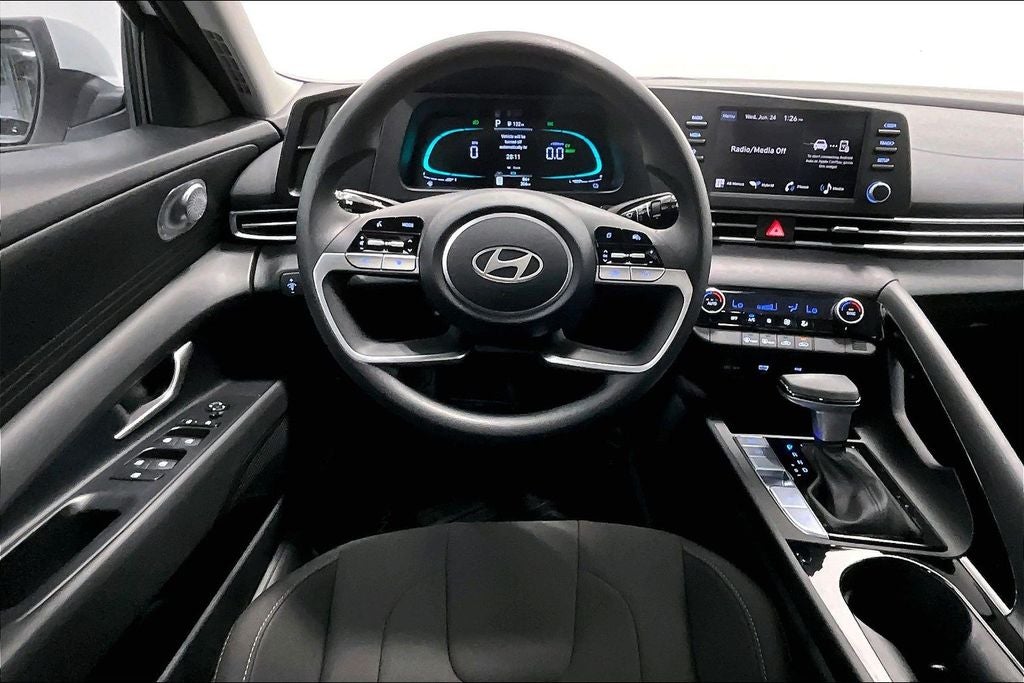 2026 Hyundai Elantra Hybrid Blue