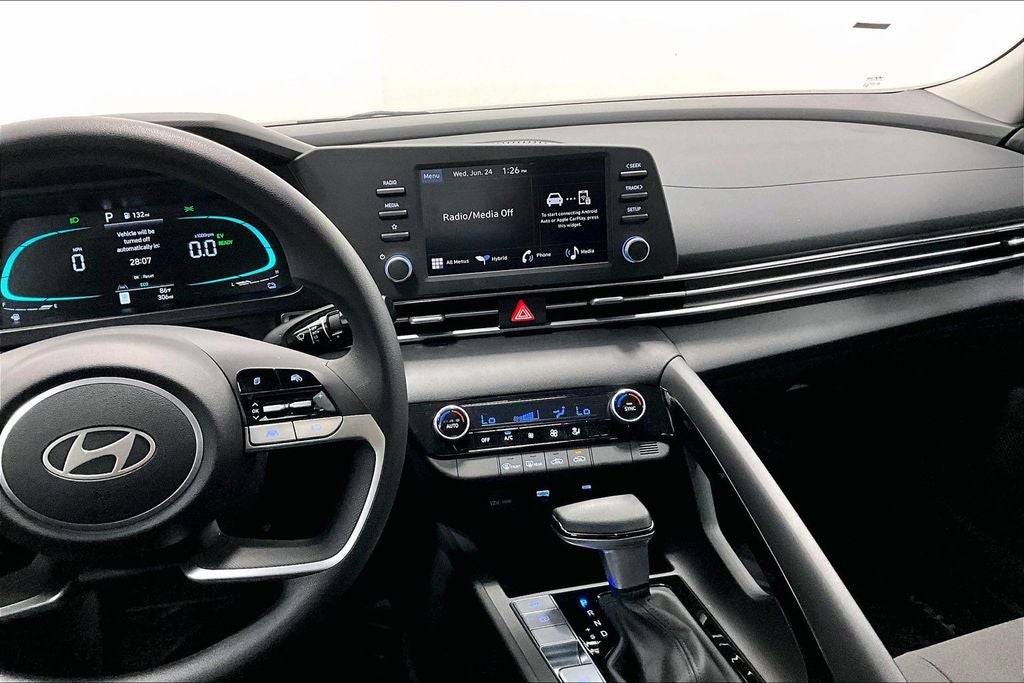 2026 Hyundai Elantra Hybrid Blue