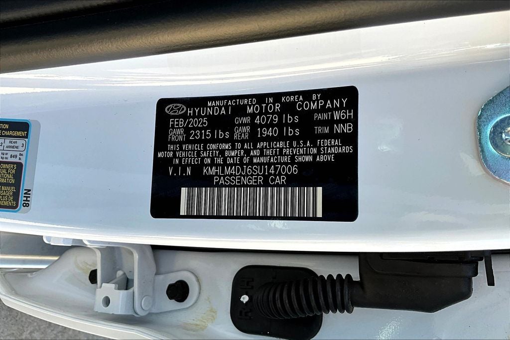 2025 Hyundai Elantra Hybrid SEL Sport