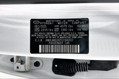 2026 Hyundai Elantra Hybrid SEL Sport