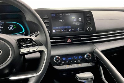 2026 Hyundai Elantra Hybrid Blue