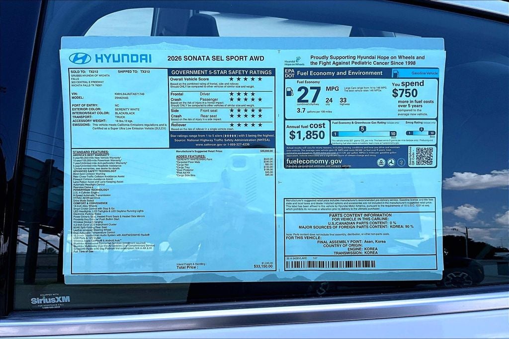 2026 Hyundai Elantra Hybrid Blue