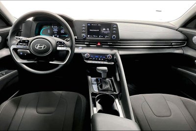 2026 Hyundai Elantra Hybrid Blue