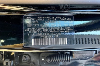 2026 Hyundai Elantra Limited
