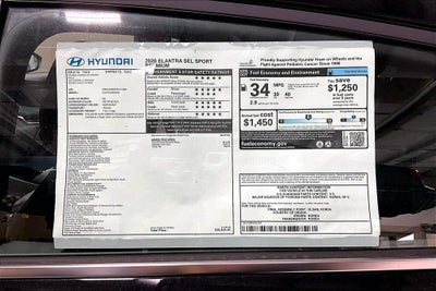 2026 Hyundai Elantra SEL Sport