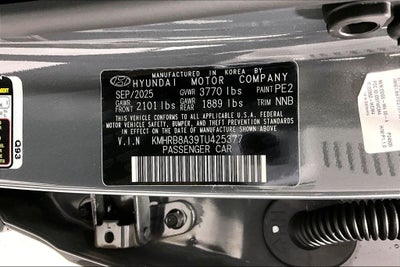 2026 Hyundai Venue SE