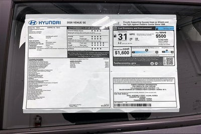 2026 Hyundai Venue SE